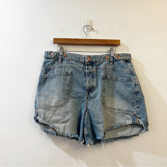 Free People We The Free‎ Palmer Shorts Color: La La Land Size 32 - Picture 4 of 16